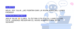 chatbot recuerda a tus clientes